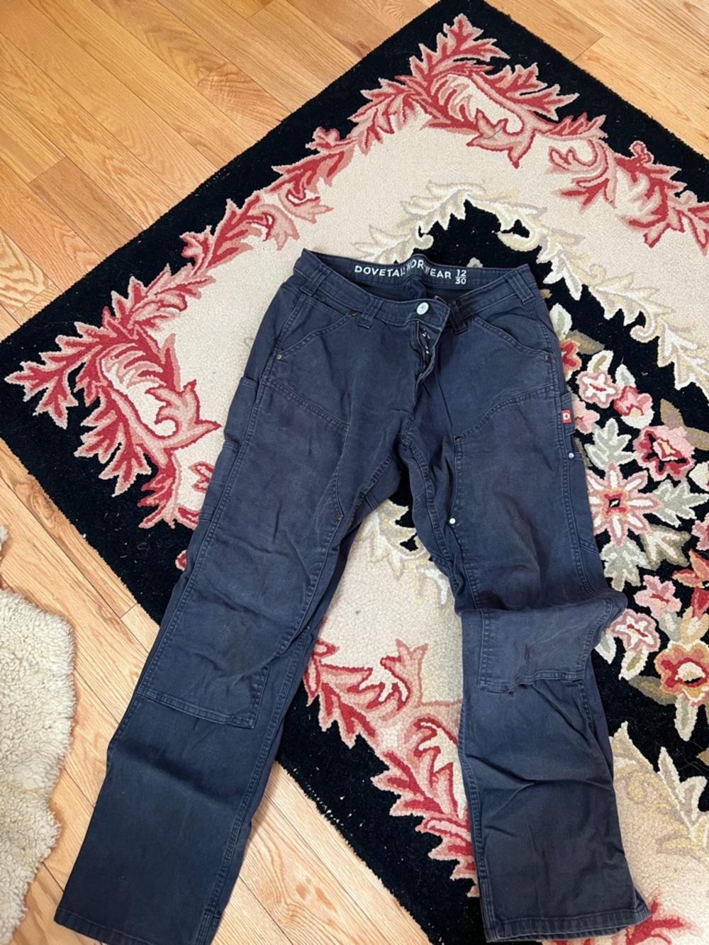 Dovetail Workwear Women's Black Utility Pants